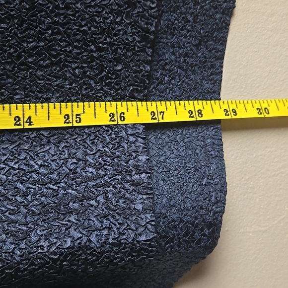 Chico's-Jacket Travelers Collection Blue Trapeze-Size 1 (8/10 Medium) - Picture 13 of 17